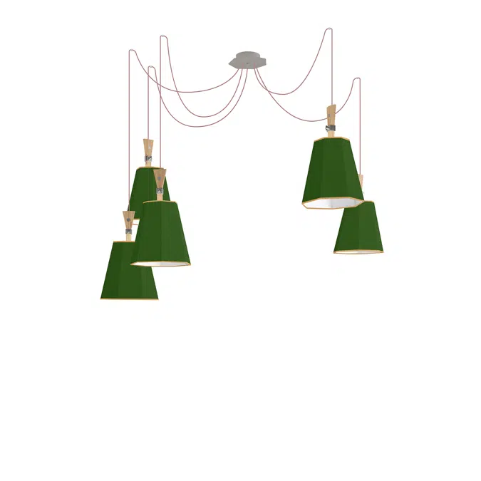 LUXIOLE - CHANDELIER 5 Grand