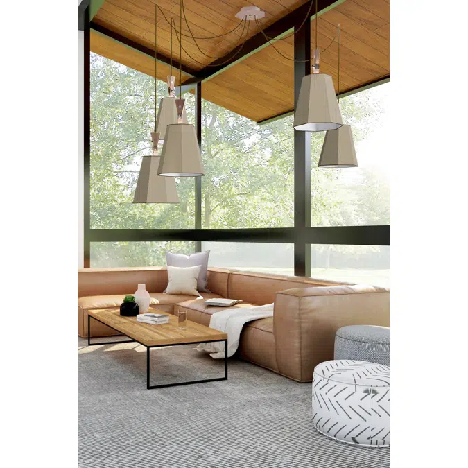 LUXIOLE - CHANDELIER 5 Grand
