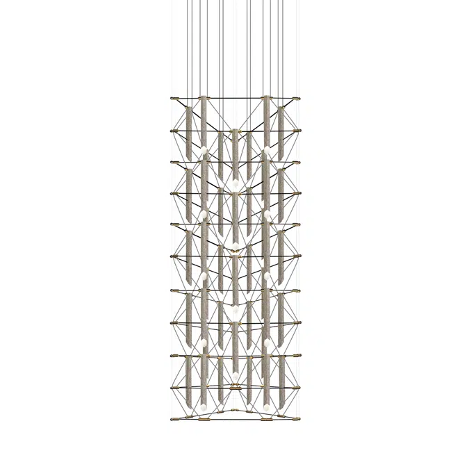MOZAIK - CHANDELIER TRIO 2X5 