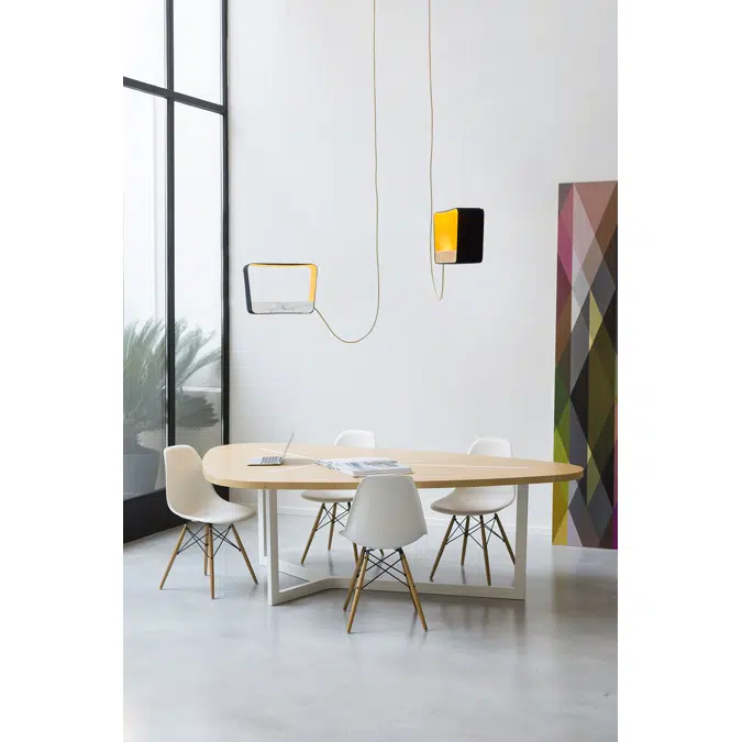 EAU DE LUMIÈRE - PENDANT LIGHT MOYEN RECTANGLE