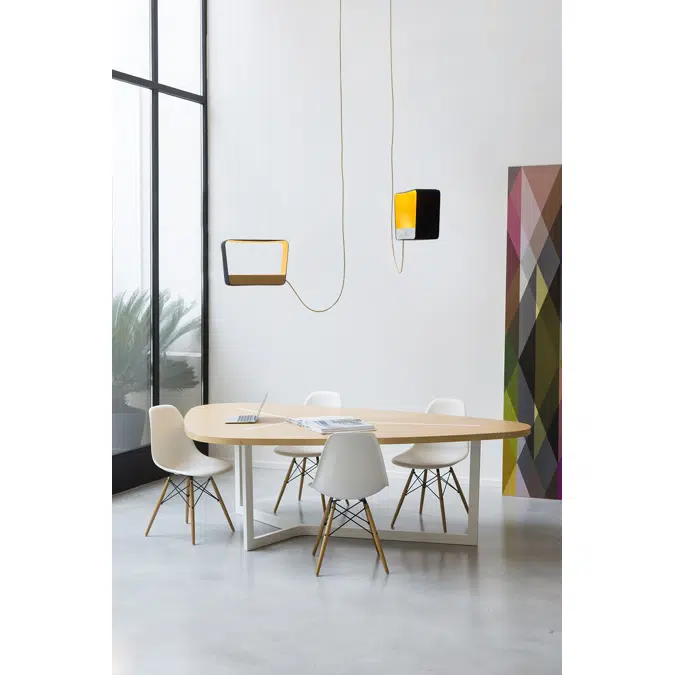 EAU DE LUMIÈRE - PENDANT LIGHT MOYEN RECTANGLE