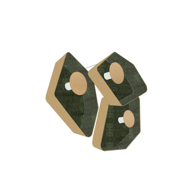 NENUPHAR - WALL LAMP TRIO PETIT