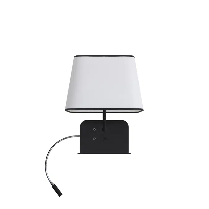 ESCALE - LEFT FIXED WALL LAMP USB LED