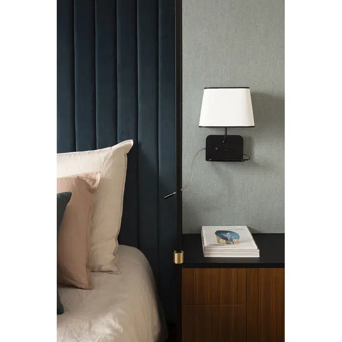 ESCALE - LEFT FIXED WALL LAMP USB LED