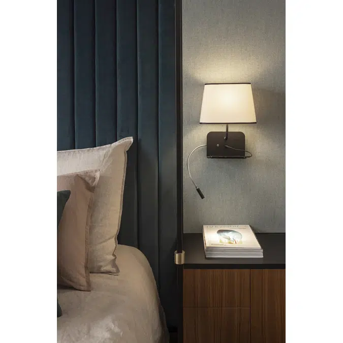 ESCALE - LEFT FIXED WALL LAMP USB LED