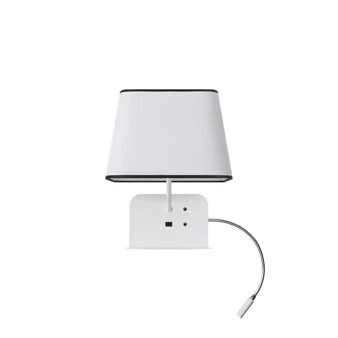 ESCALE - LEFT FIXED WALL LAMP USB LED