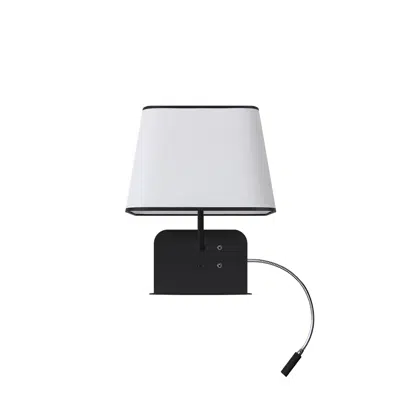 Image for ESCALE - LEFT FIXED WALL LAMP USB LED
