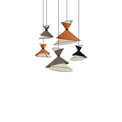 Immagine per KIMONO - CHANDELIER 5 MIXED