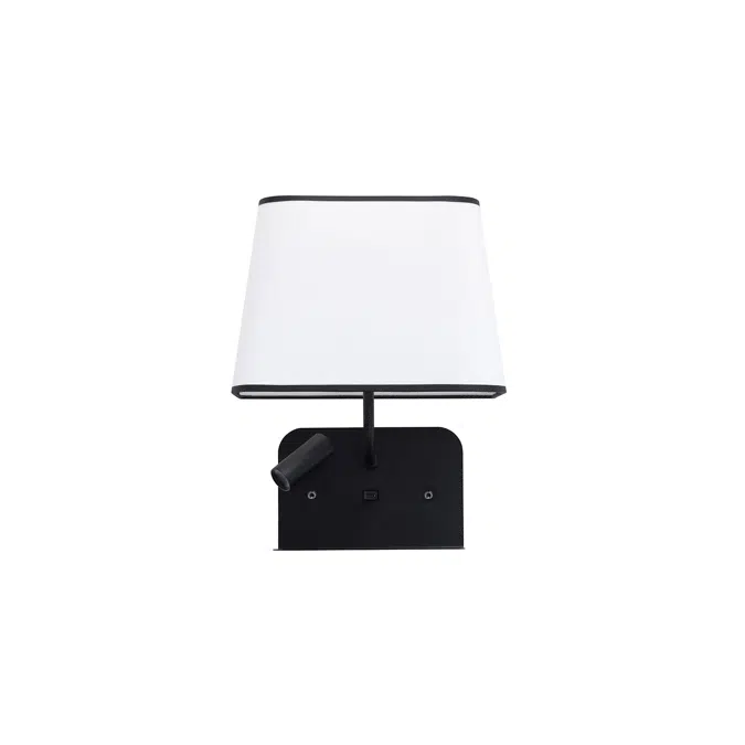 ESCALE - RIGHT FIXED WALL LAMP USB SPOT LED