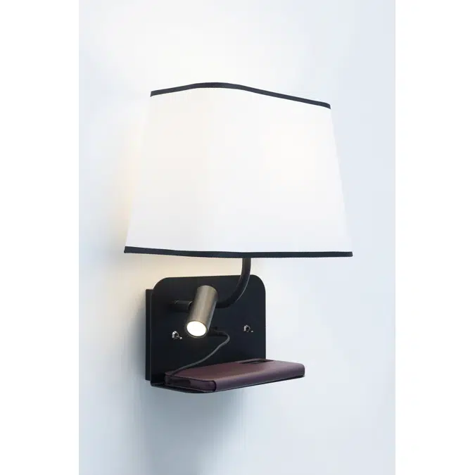 ESCALE - RIGHT FIXED WALL LAMP USB SPOT LED