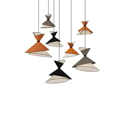 bilde for KIMONO - CHANDELIER 7 MIXED