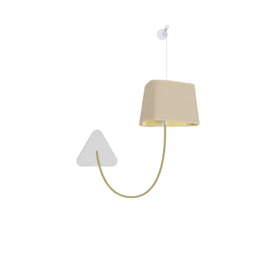 Зображення для NUAGE - SMALL PENDANT WALL LAMP WITH FIXED ROD