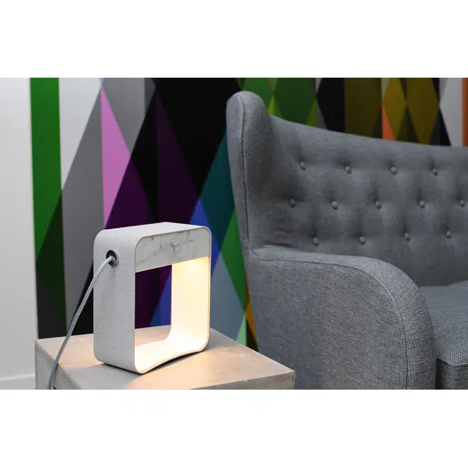 EAU DE LUMIÈRE - TABLE LAMP SMALL SQUARE