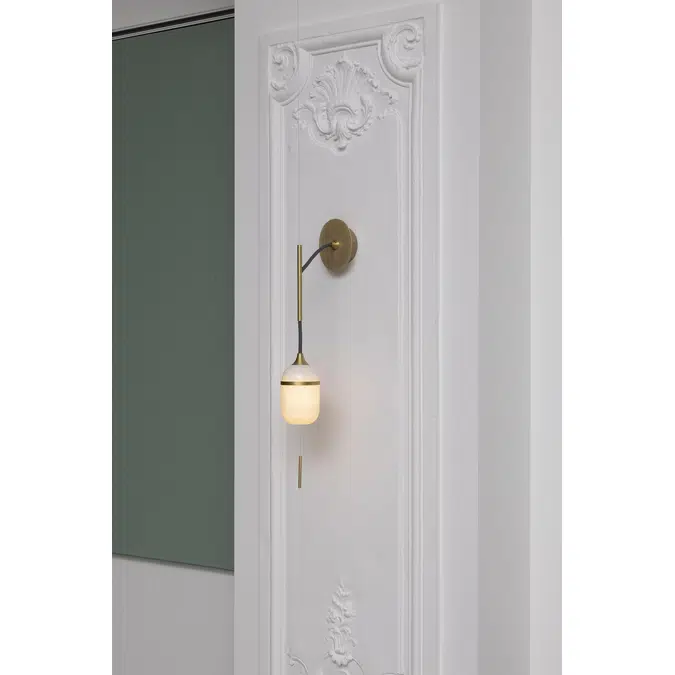 FLEUR DE KAOLIN - WALL LAMP SOLO MOYEN