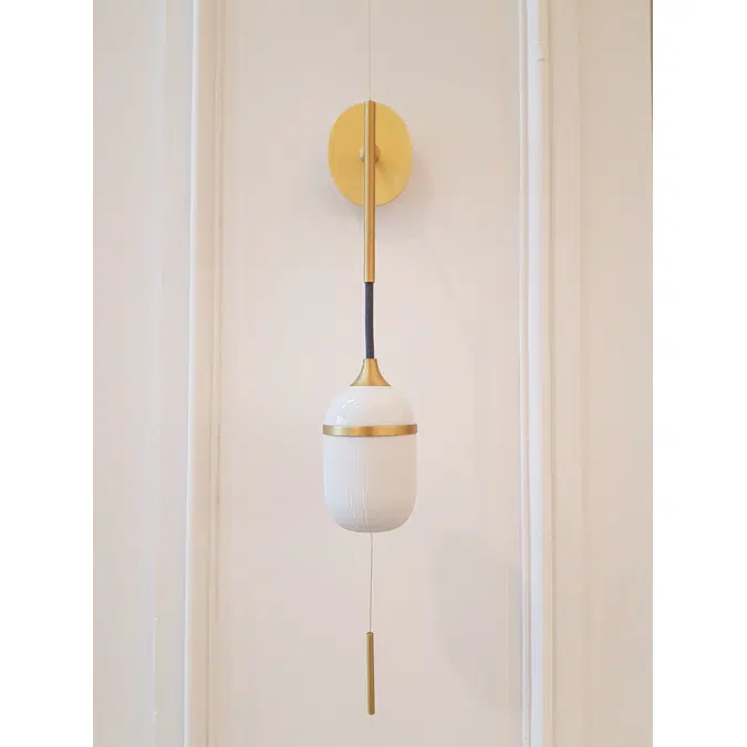 FLEUR DE KAOLIN - WALL LAMP SOLO MOYEN