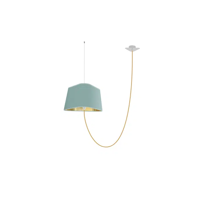 NUAGE - LARGE DECENTRED PENDANT LIGHT