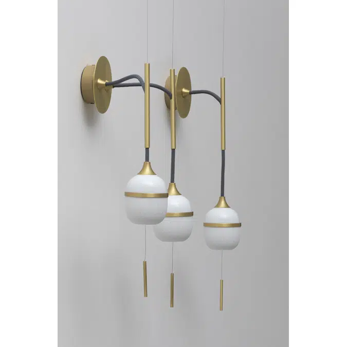FLEUR DE KAOLIN - WALL LAMP DUO MOYEN