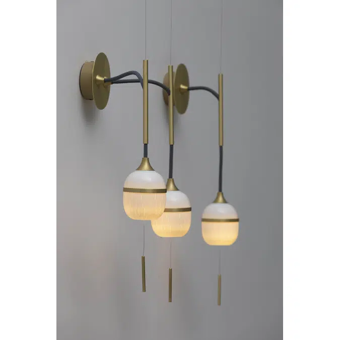 FLEUR DE KAOLIN - WALL LAMP DUO MOYEN