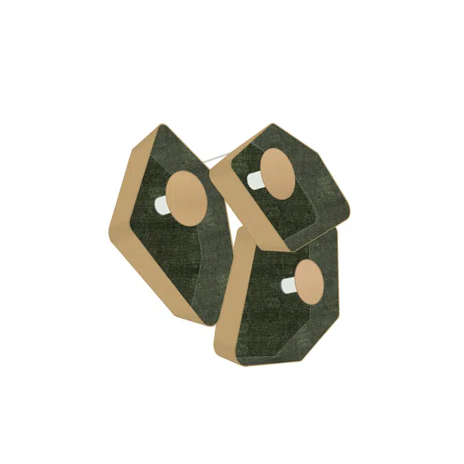 NENUPHAR - WALL LAMP TRIO GRAND
