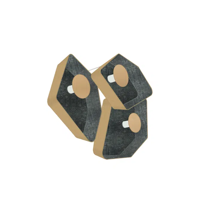 NENUPHAR - WALL LAMP TRIO GRAND