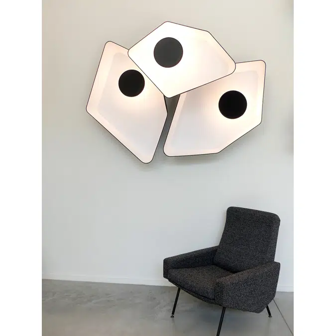 NENUPHAR - WALL LAMP TRIO GRAND