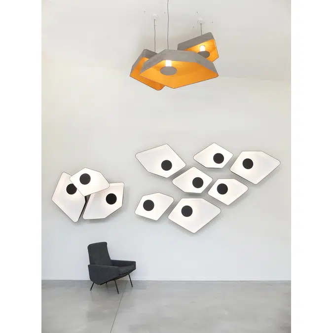 NENUPHAR - PENDANT LIGHT TRIO PETIT