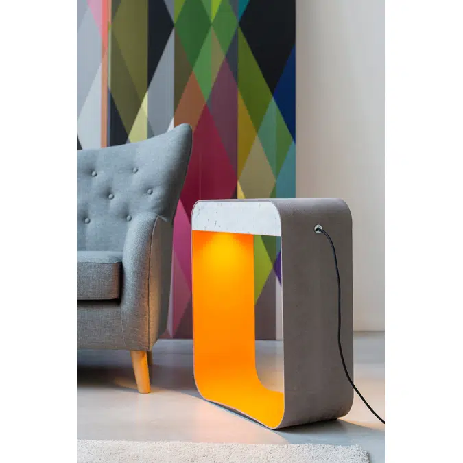 EAU DE LUMIÈRE - FLOOR LAMP LARGE SQUARE