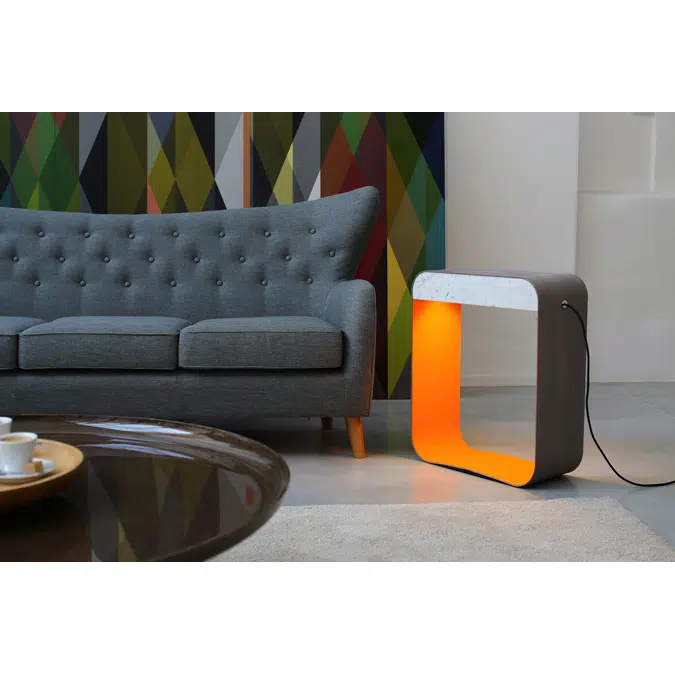 EAU DE LUMIÈRE - FLOOR LAMP LARGE SQUARE