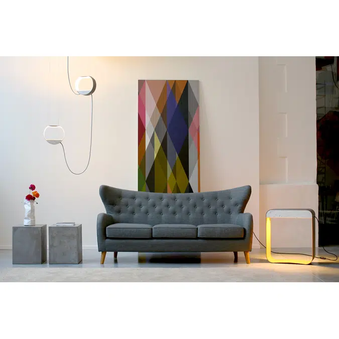 EAU DE LUMIÈRE - PENDANT LIGHT 2 SMALL CIRCLE