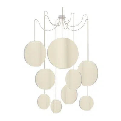Image for MOON - CHANDELIER 9 MIXED