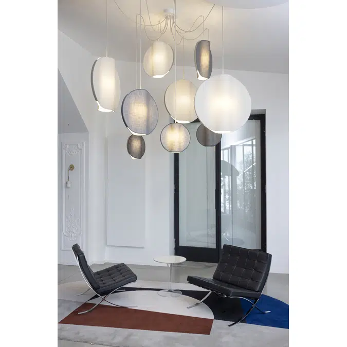 MOON - CHANDELIER 9 MIXED