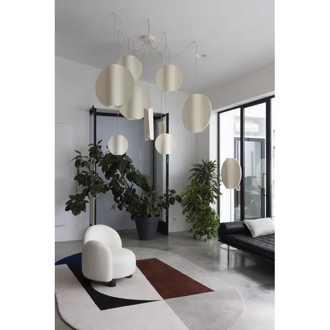 MOON - CHANDELIER 9 MIXED