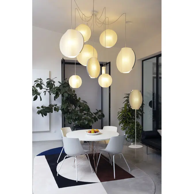 MOON - CHANDELIER 9 MIXED