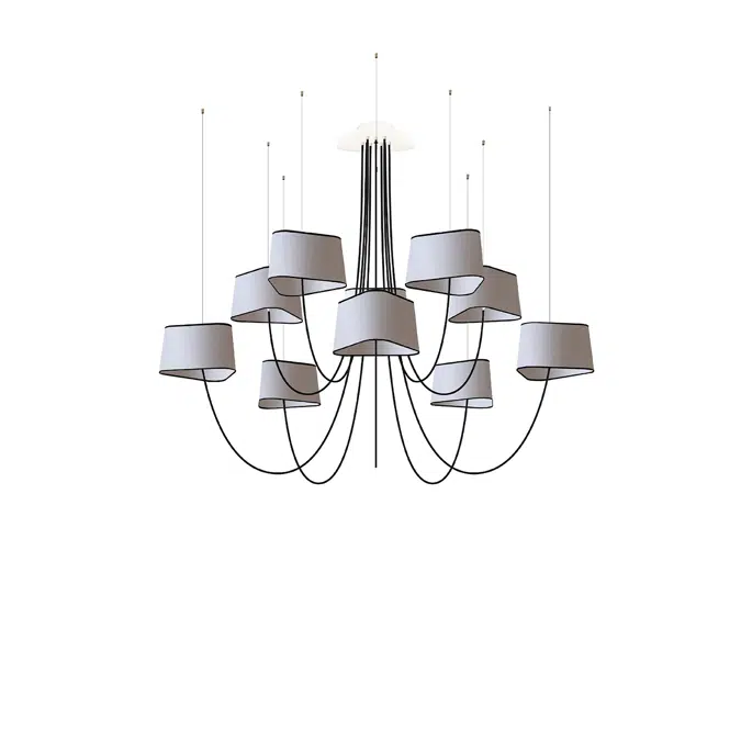 NUAGE - MEDIUM CHANDELIER 10
