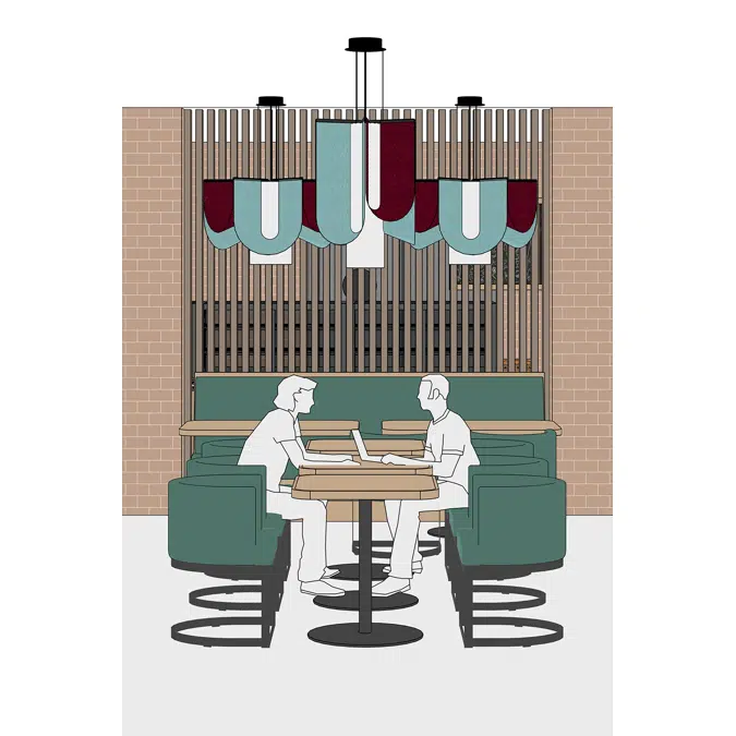 ONDINE - ACOUSTIC PENDANT LIGHT LARGE