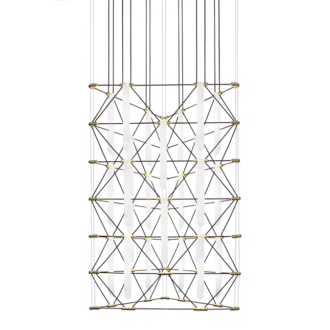 MOZAIK - CHANDELIER TRIO 2X3 