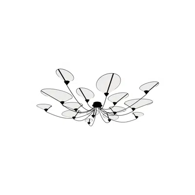 Image for SHIELD - CEILING LAMP 15 MIXED SHIELD GMP 