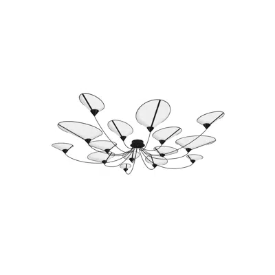 imazhi i SHIELD - CEILING LAMP 15 MIXED SHIELD GMP 