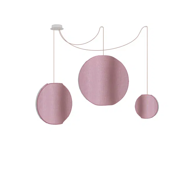 MOON - CHANDELIER 3 MIXED