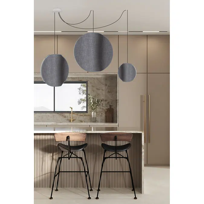 MOON - CHANDELIER 3 MIXED