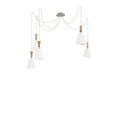 Image for LUXIOLE - CHANDELIER 5 PETIT