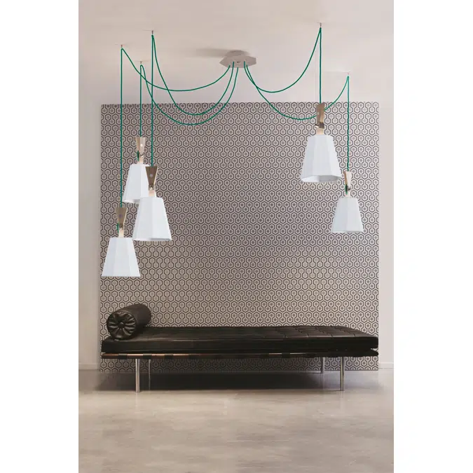 LUXIOLE - CHANDELIER 5 PETIT