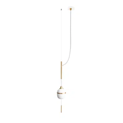 Image for FLEUR DE KAOLIN - PENDANT LIGHT SOLO MOYEN