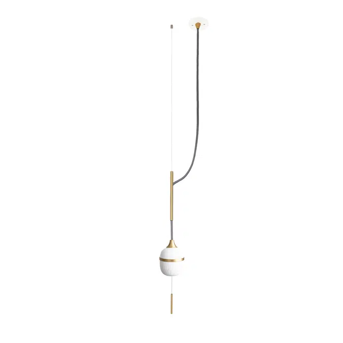 FLEUR DE KAOLIN - PENDANT LIGHT SOLO MOYEN