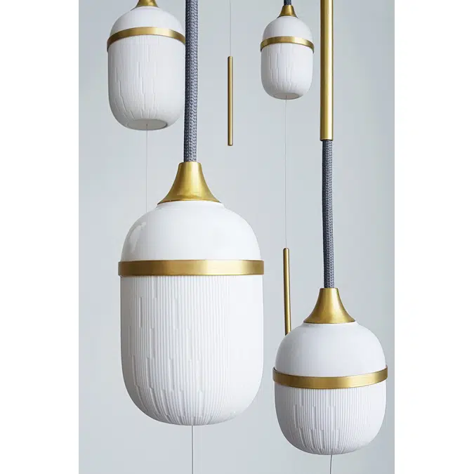 FLEUR DE KAOLIN - CHANDELIER 6