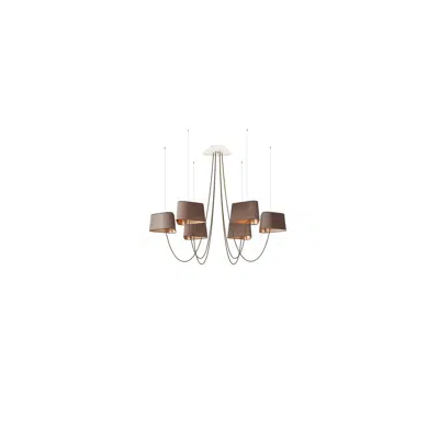 billede til NUAGE - MEDIUM CHANDELIER 6 