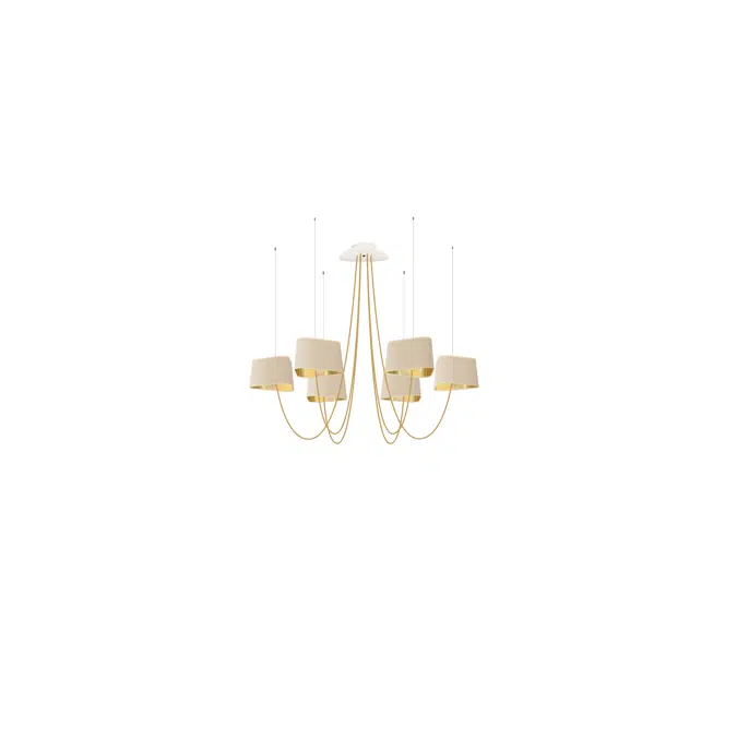 NUAGE - MEDIUM CHANDELIER 6 