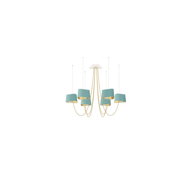 NUAGE - MEDIUM CHANDELIER 6 