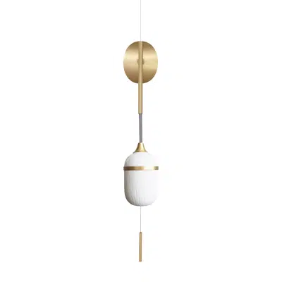 Image for FLEUR DE KAOLIN - WALL LAMP SOLO GRAND