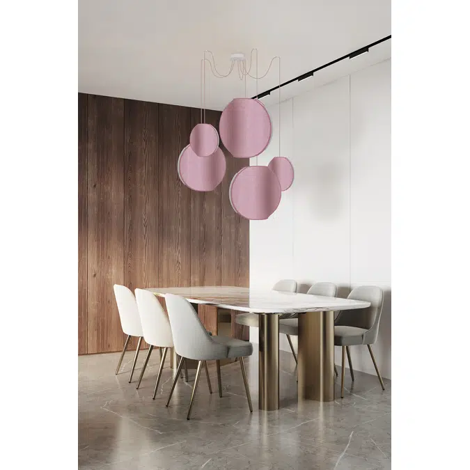 MOON - CHANDELIER 5 MIXED